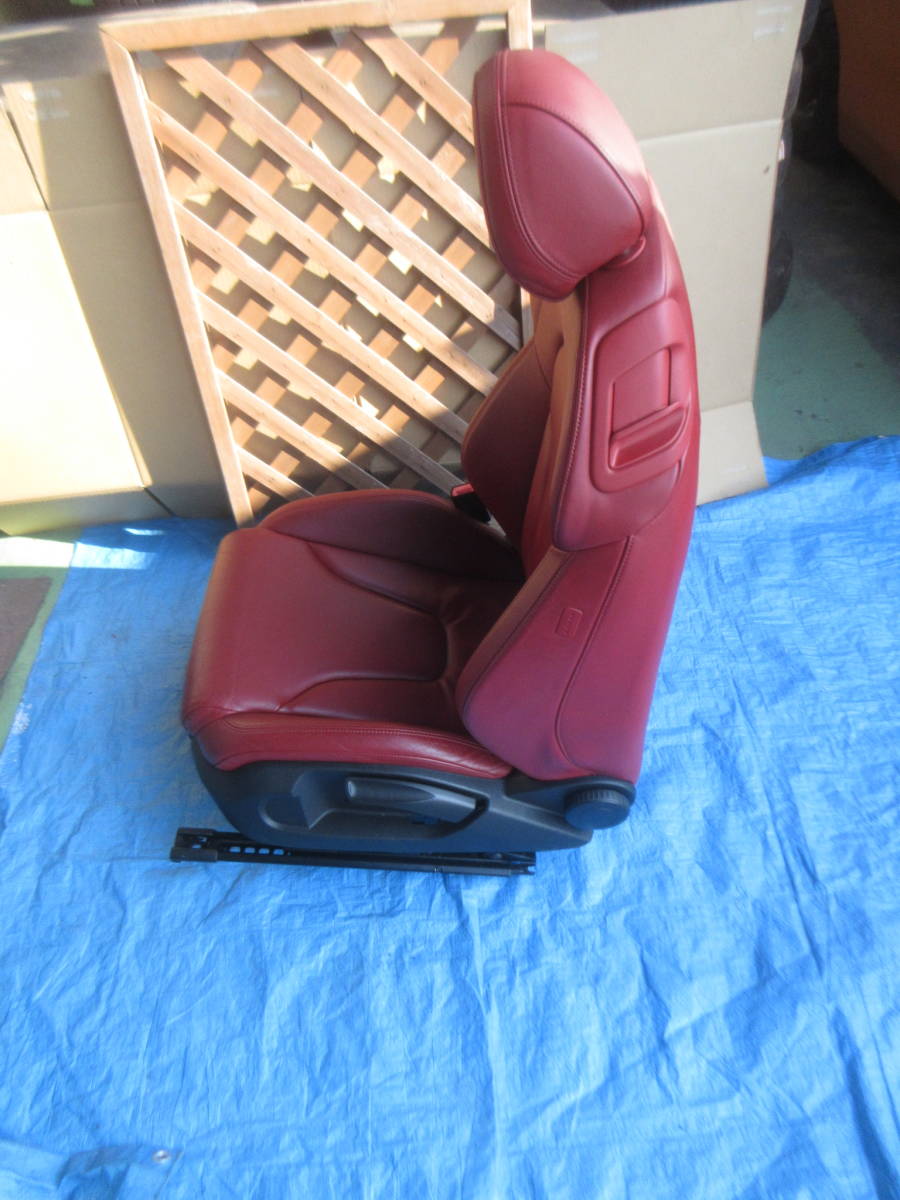 ②* Audi 8J series TT original passenger's seat * red red * gome private person sama stop in business office 