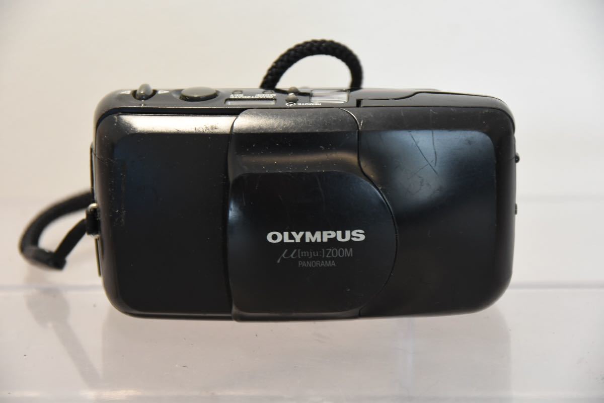 カメラ コンパクトフィルムカメラ OLYMPUS オリンパス μ ZOOM panorama 35-70mm Y71_画像1