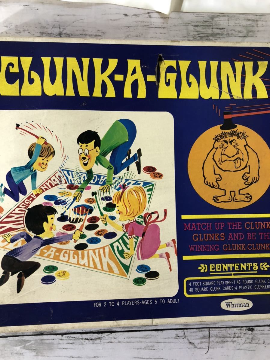 23M01-51：TAKARA タカラ ピッチゲーム CLUNK-A-GLUNK アメリカンゲーム よこどりゲーム
