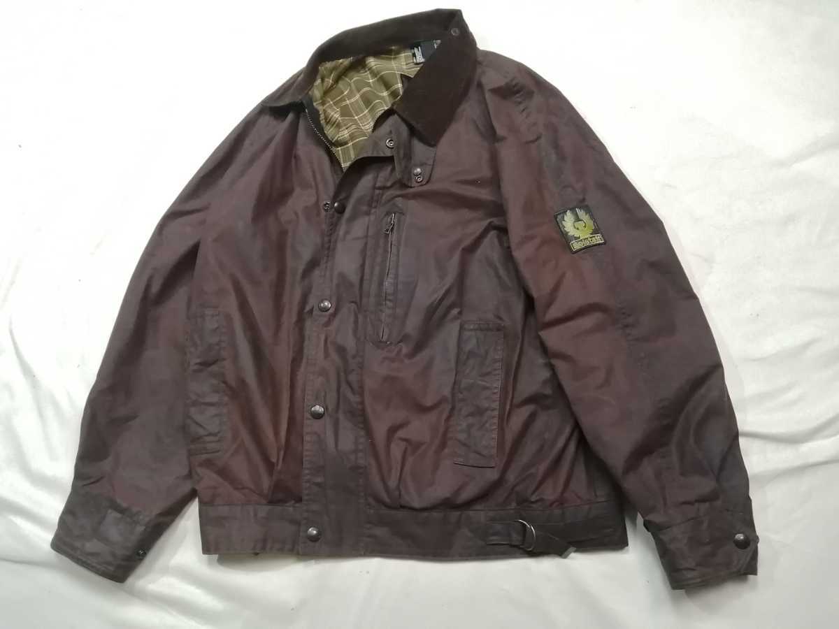 1980s belstaff britton dorset M ラスティック ブラウン ベルスタッフ