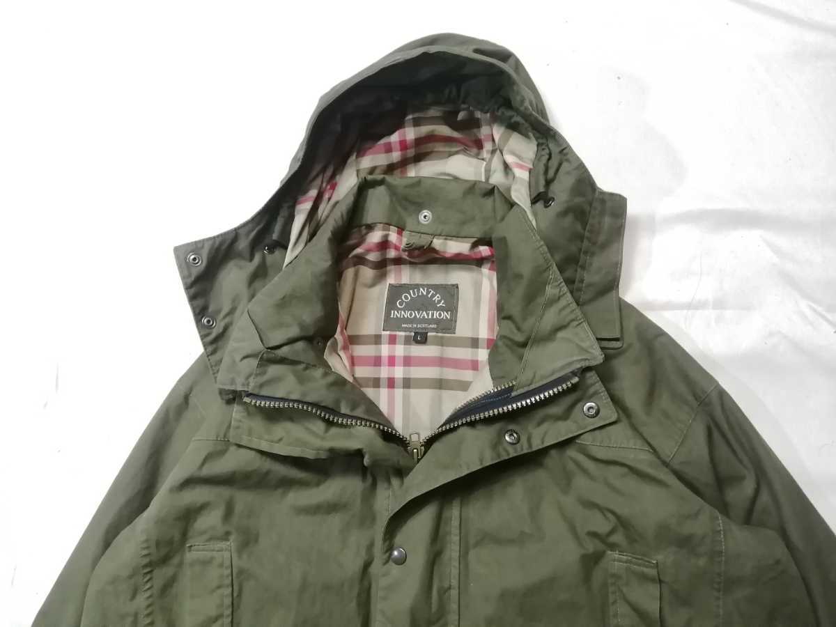 90s Country Innovation Ventile Jacket L　カントリーイノベーション　ベンタイル　スモック　マウンテンパーカー　 Barbour バブアー