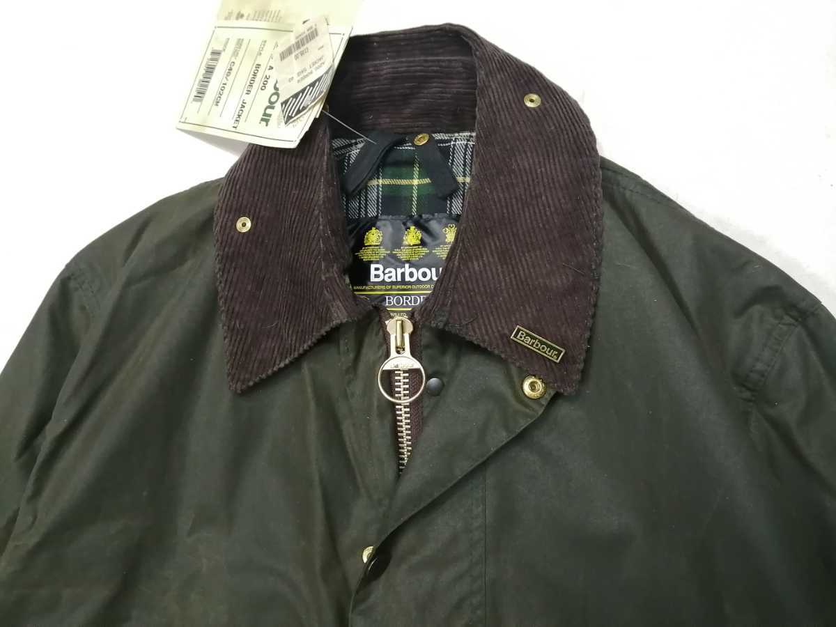 デッドストック 90s Barbour border バブアー ボーダー c40 1994年