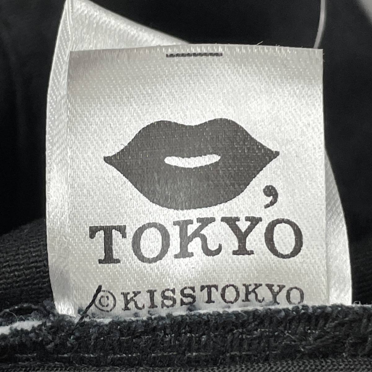 未使用 KISS TOKYO ブラック バケットハット メンズ レディース アウトドア タグ キャンプ カジュアル ダンス レジャー 黒 キストーキョー_画像9