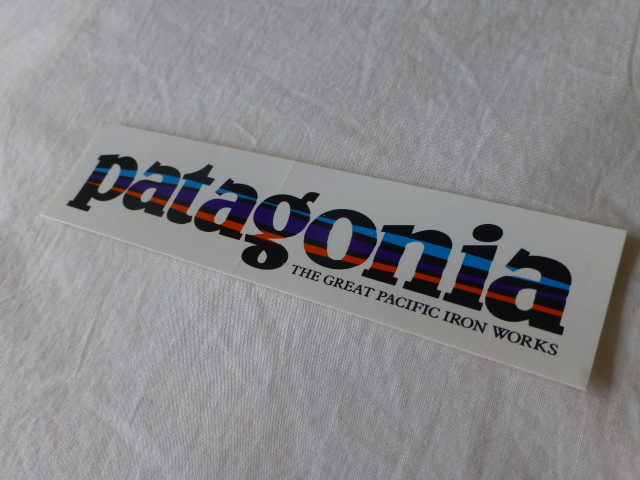 patagonia THE GREAT PACIFIC IRON WORKS sticker GPIW Patagonia PATAGONIA patagonia