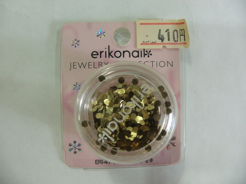 ・eriko nail ERI-47 ライトゴールド 2mm　ホログラム_画像1