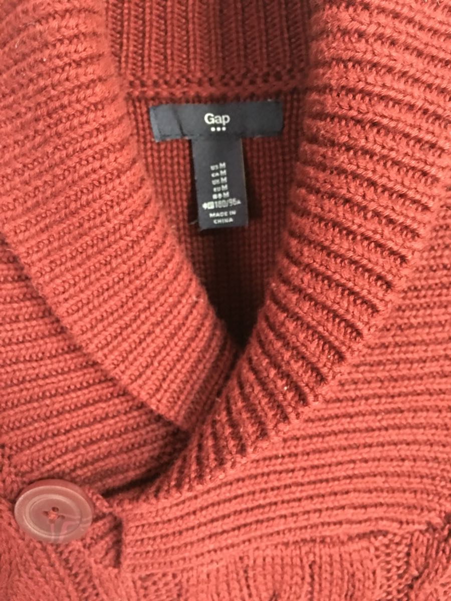  Gap длинный рукав хлопок свитер 