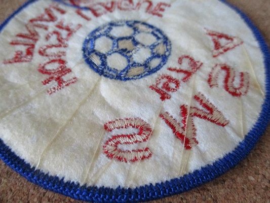 80s SMSA サッカー イーストテネシー州 NSCAA 刺繍 ワッペン ビンテージ /アメリカ USA パッチ カスタム Gジャン 古着 アメカジ_画像5