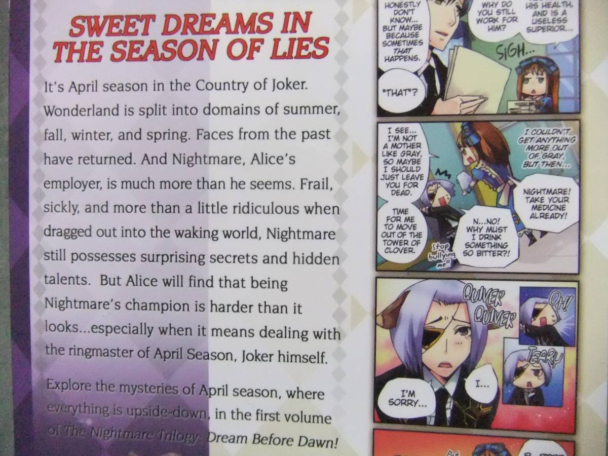 ★Alice in the Country of Joker the Nightmare Trilogy 1: Dream Before Dawn/QuinRose（クインロゼ）★ジョーカーの国のアリス_画像3