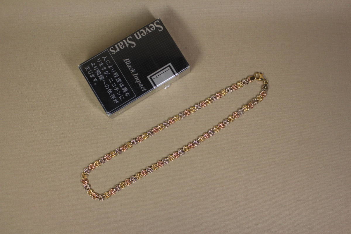 虎太郎】 ☆K18刻印 ITALY 18金 デザインネックレス 9,7g RK10☆ www