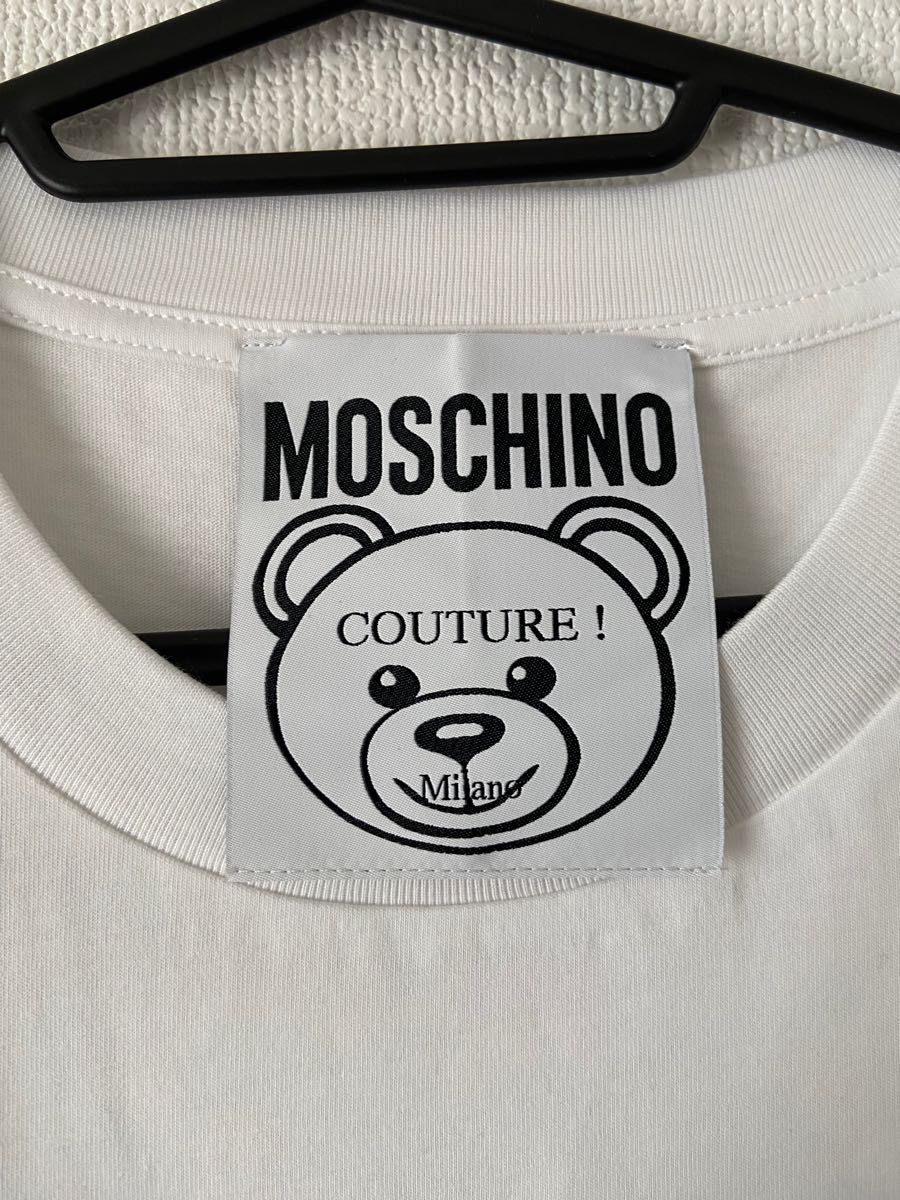 超激レア MOSCHINO モスキーノ 半袖Tシャツ 新品未使用品 XSサイズ-