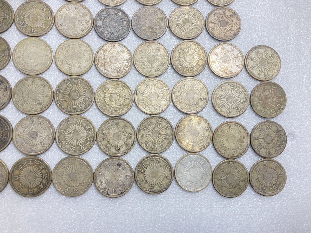 専門店 鳳凰小型50銭銀貨 3枚セット 大正11年12年と昭和7年各1枚