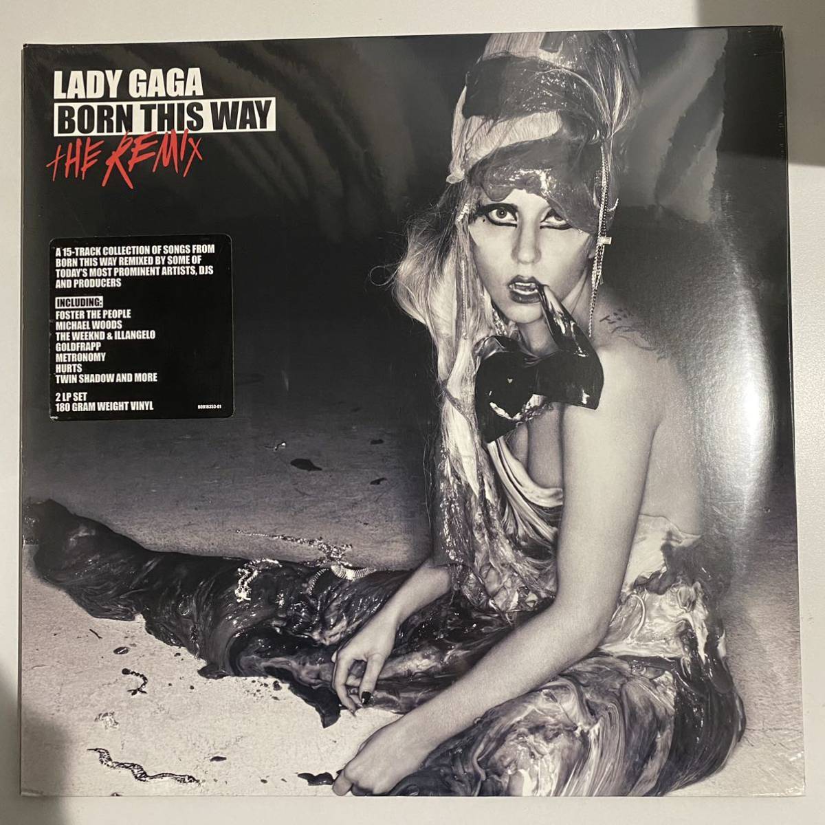 未開封 US-ORIGINAL Lady Gaga / Born This Way(The Remix) LP