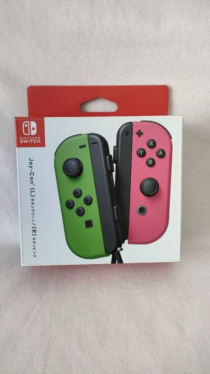 Nintendo Switch Joy-Con ジョイコン スプラトゥーン スプラカラー ネオングリーン/ネオンピンク スイッチ