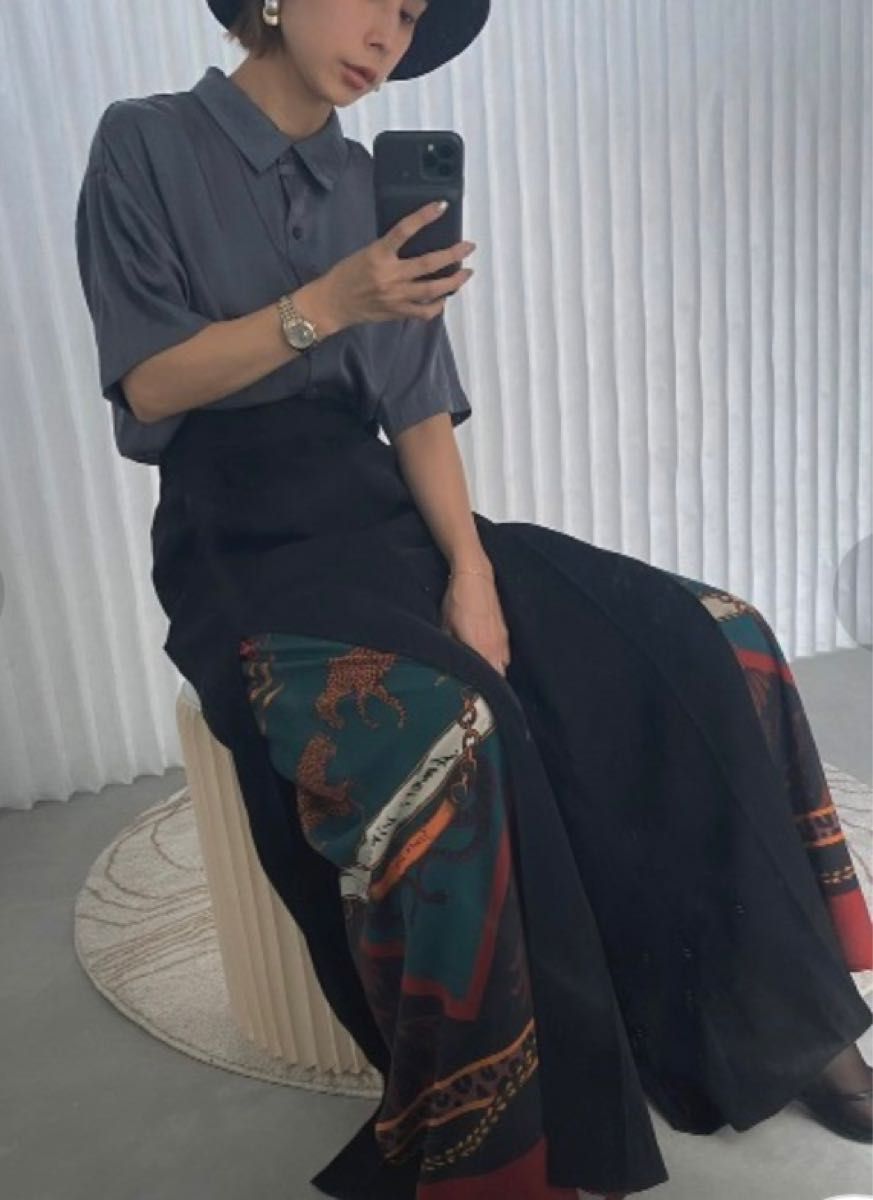専門店の安心の1ヶ月保証付 Ameri Vintage MEDI REFINED SHEER PANTS