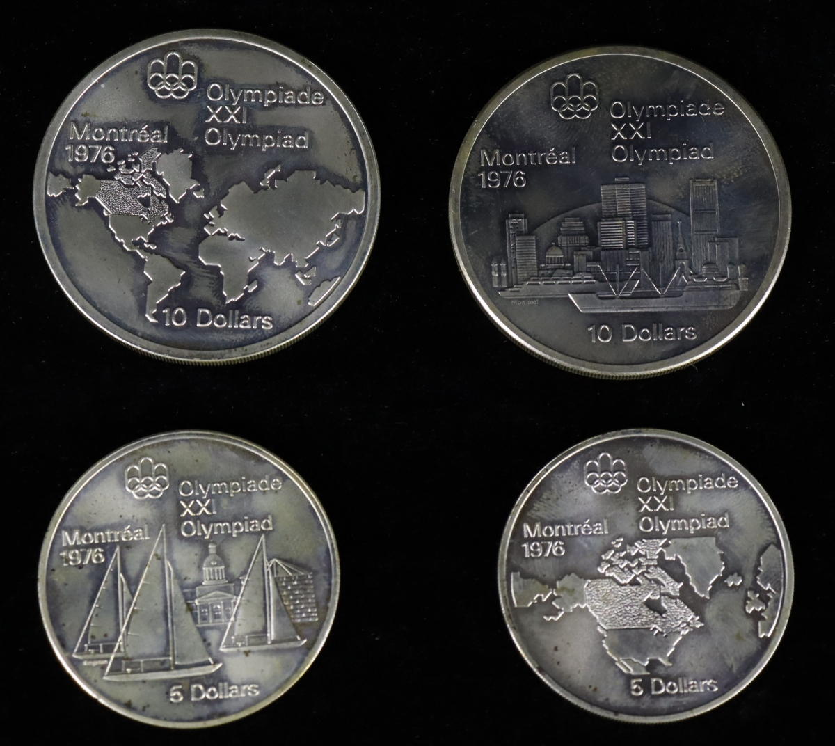 記念銀貨 まとめ 3点 第21回 オリンピック モントリオール大会 J.O.C.-74-P-027 硬貨 コイン メダル コレクション 025IDGA30の画像10