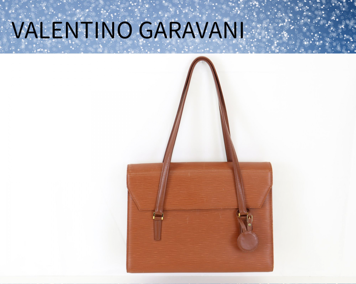 VALENTINO GARAVANI ヴァレンティノ ガラヴァーニ 本革 ハンドバッグ