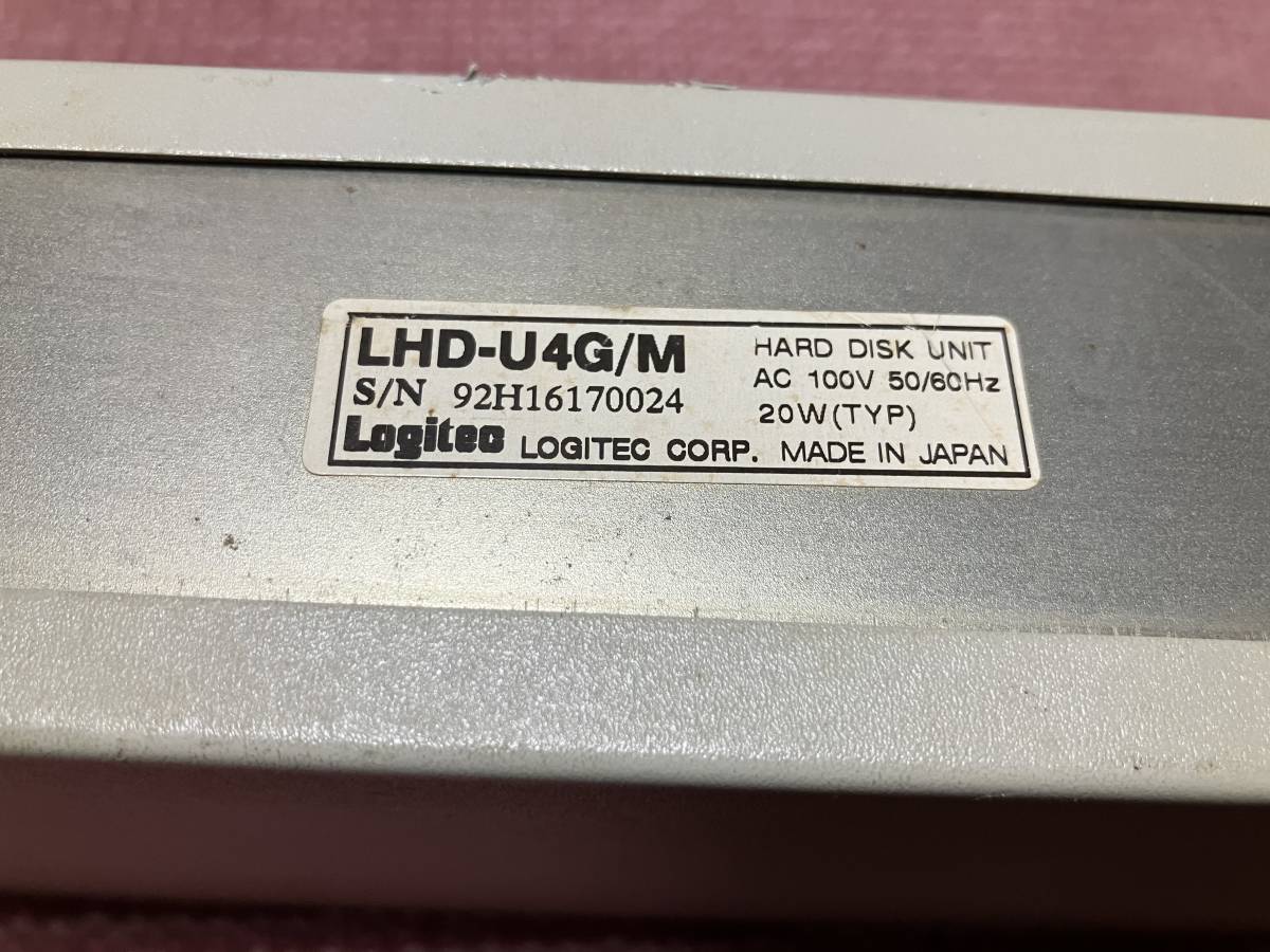 Lojitec LHD-U4G/M HARD DISK UNIT_画像5
