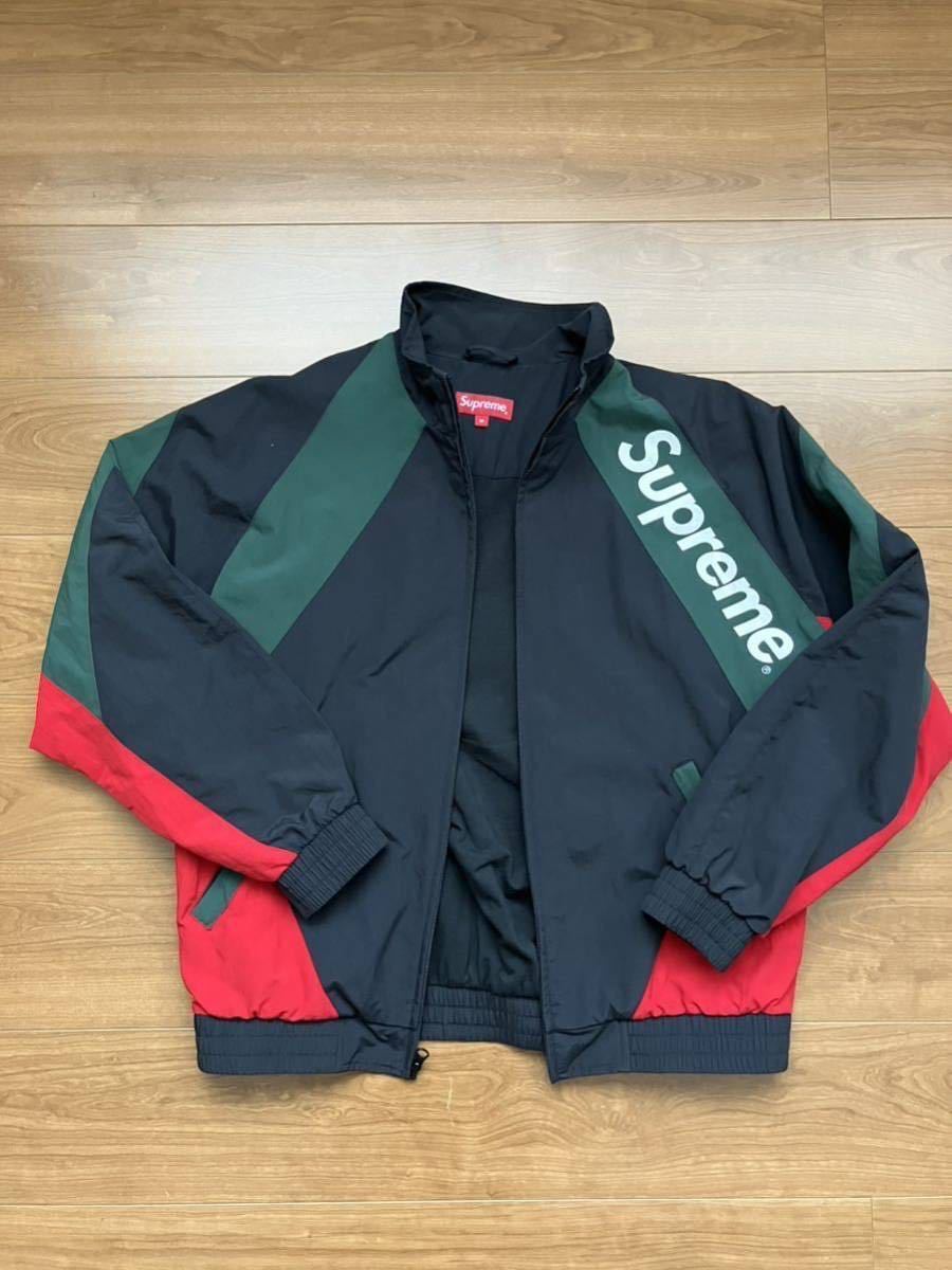 Supreme S paneled track jacjet 21AW ブラック 割引クーポン毎日配布