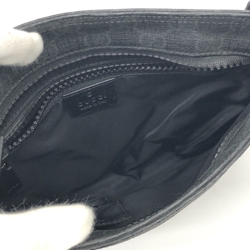 GUCCI 162905 GG柄 ショルダーバッグ PVC×レザー クロスボディ - 通販