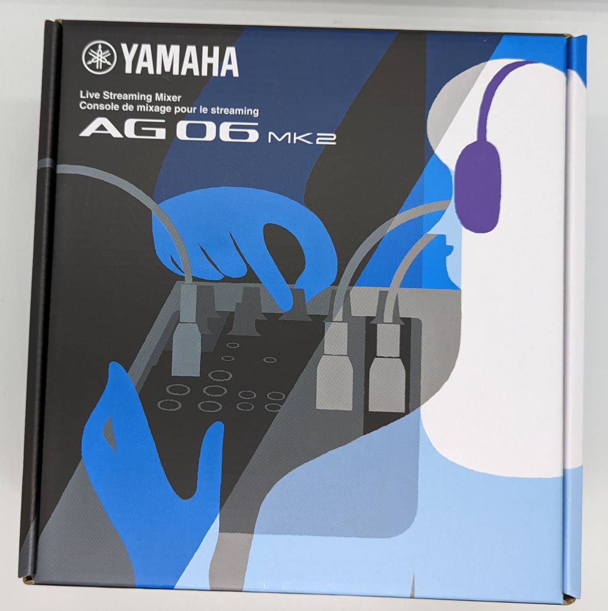 定価以下 YAMAHA AG06 MK2 B ライブストリーミングミキサー ブラック