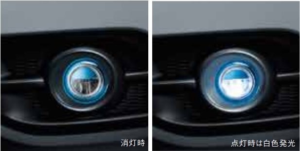 CR-V RM1 RM4 純正 LEDフォグライト（片側12W/左右セット）（廃盤 残り在庫限り）
