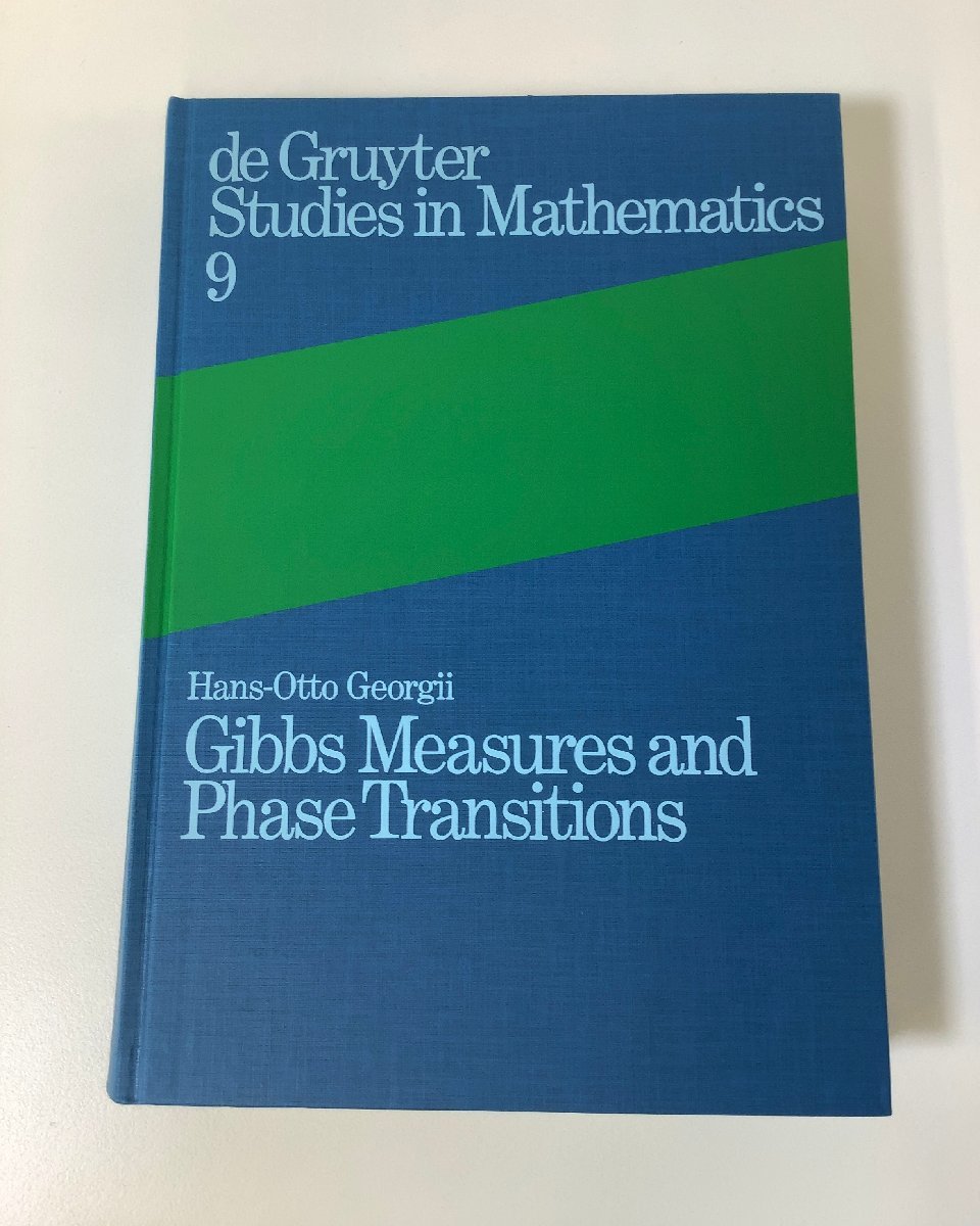 【希少】ギブス測度と相転移　洋書/英語/数学/統計力学/Gibbs Measures【ta01e】