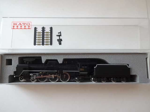 並み KATO 2007-1 C57形蒸気機関車 SL 山口号タイプ 動作確認済み 重連 