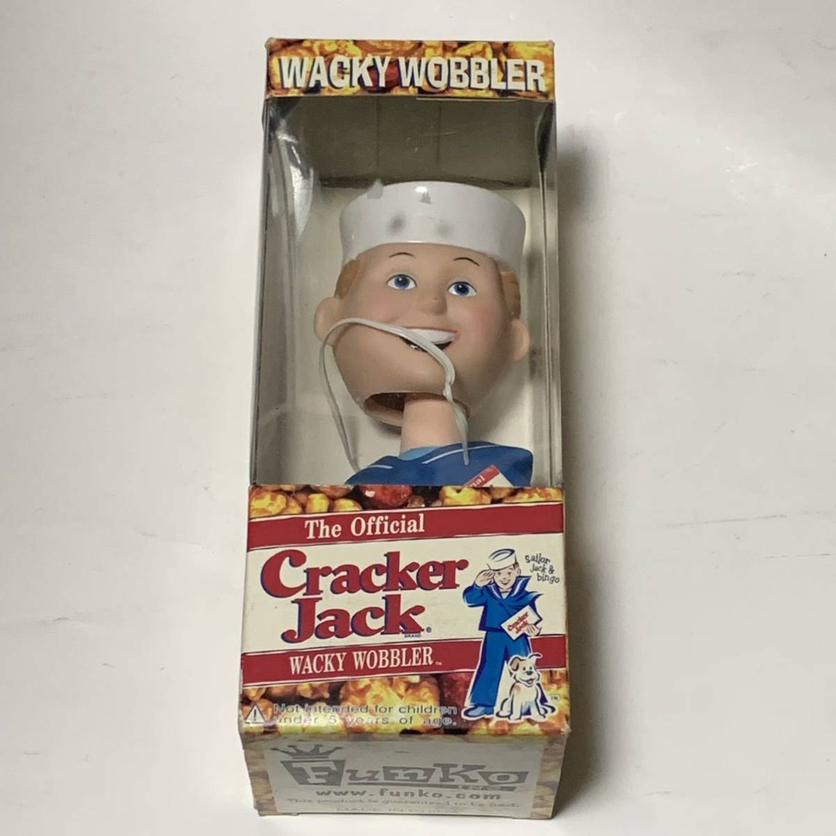 FUNKO ファンコ WACKY WOBBLER ワッキーワブラーボビングヘッド CRACKER JACK クラッカー ジャック 首振り フィギュア 企業もの