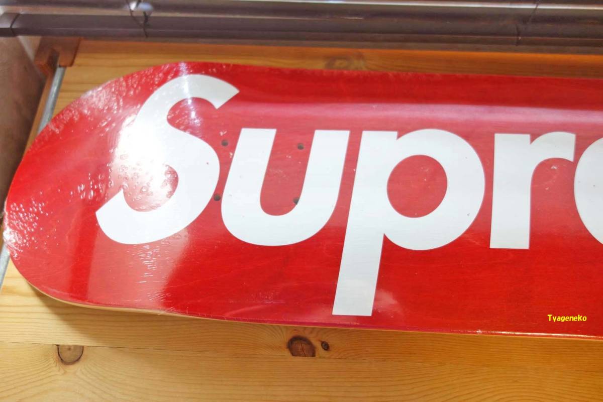 男女兼用 Supreme 08AW Stained Box Logo Skateboard Deck 