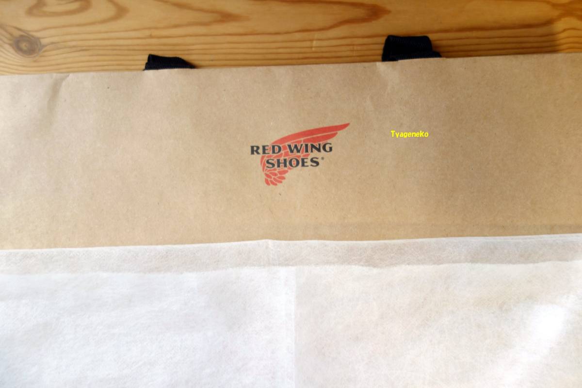 しました 【新品/レシート付き】REDWING アップサイクル レザー