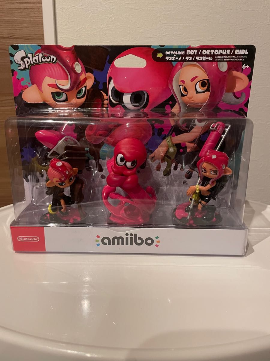 スプラトゥーン amiibo トリプルセット タコボーイ タコ タコガール