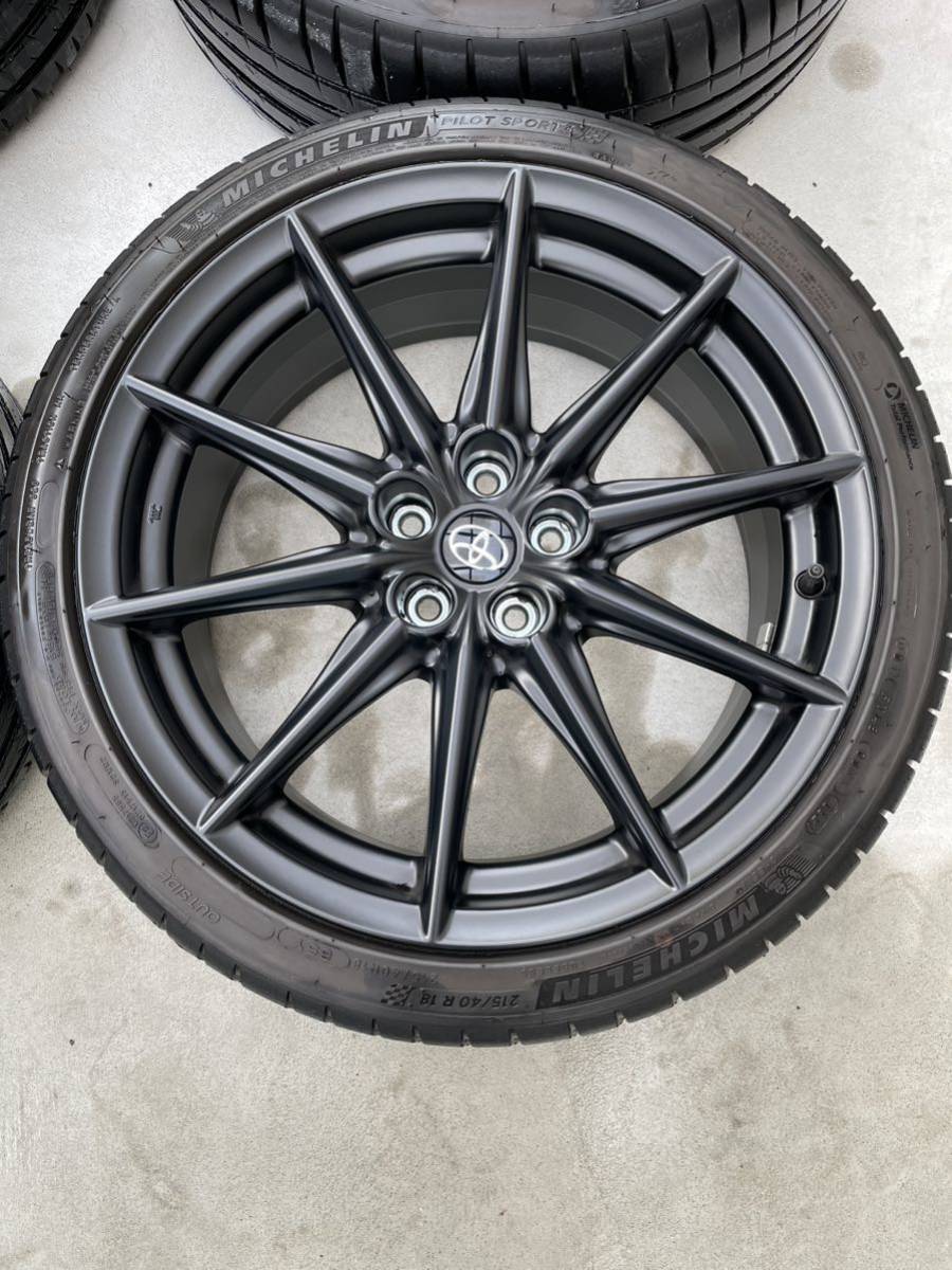 直送商品 GR86 RZ 純正ホイール 4本純正タイヤ付き ecousarecycling.com