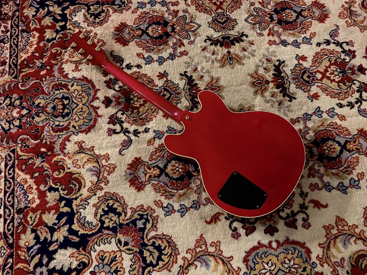 希少 初期品 1993年製 Gibson B.B. King Lucille RED ギブソン ビービーキング ルシール ES-335 LesPaul 貴重 幻の個体 限定モデル 5kg の画像5