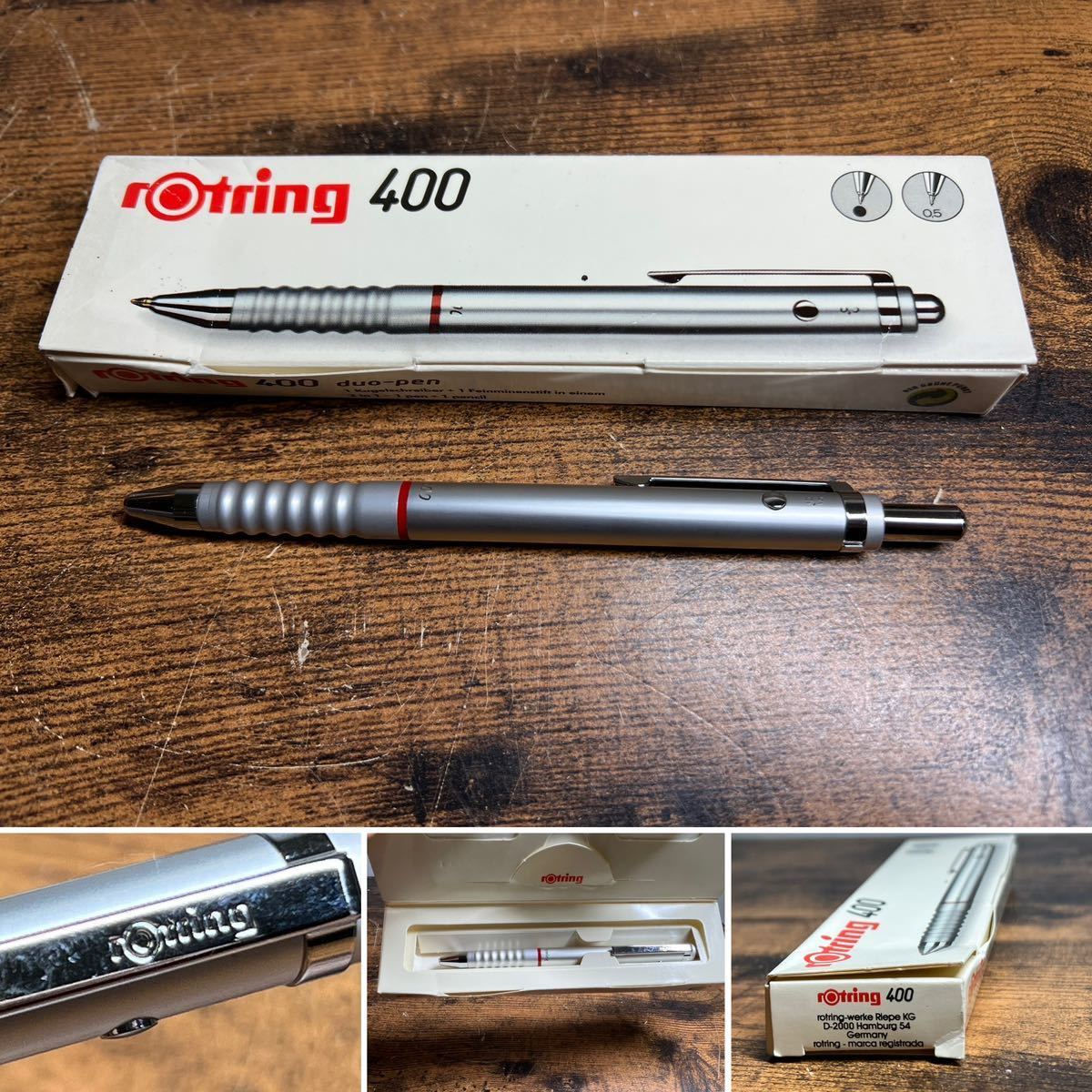 ☆rotring 400 duo pen ロットリング400 ☆duo-pen デュオペン ☆rotring 400 duo pen ロットリング400 ☆duo-pen デュオペン