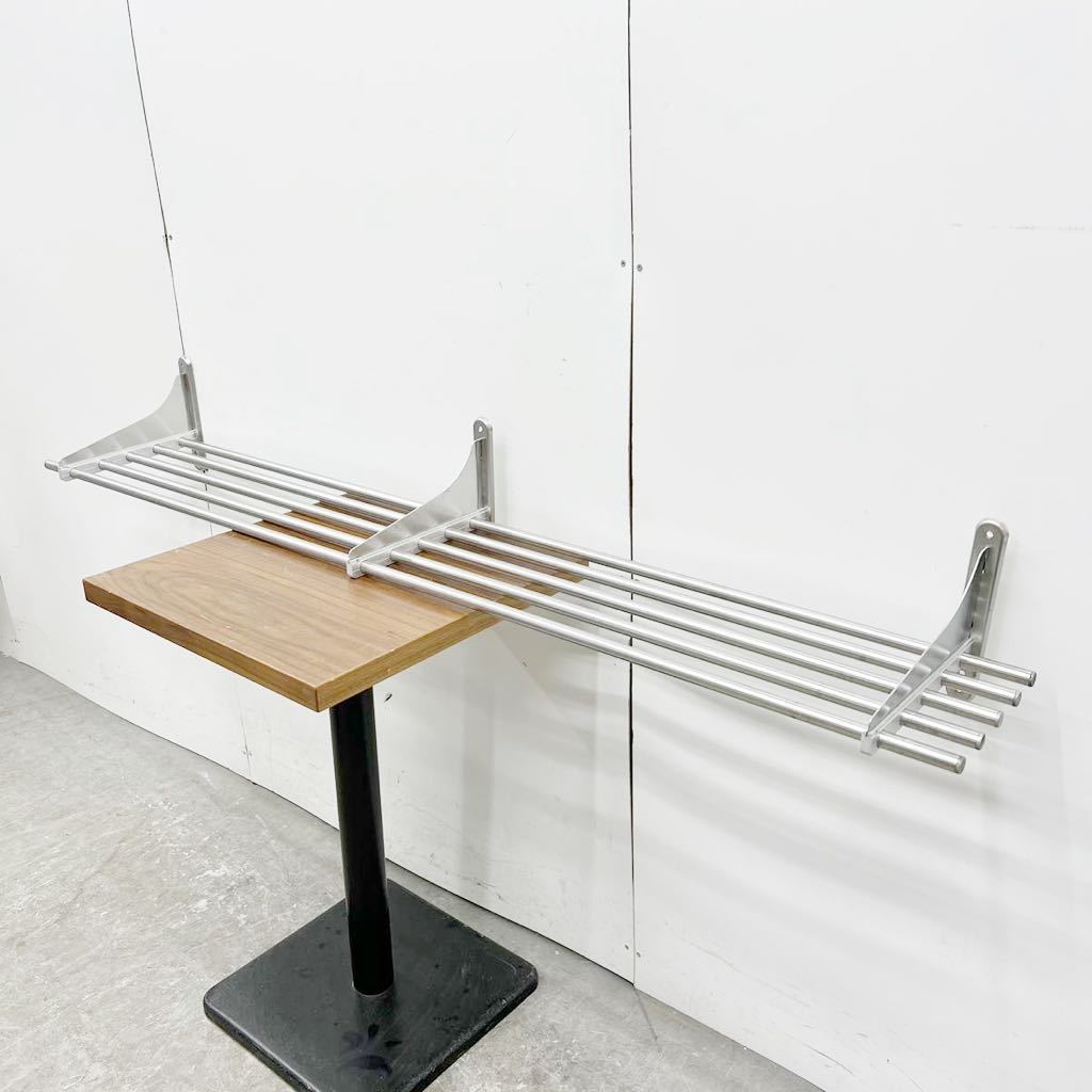 大人気新品 パイプ棚 厨房用品 中古 業務用 水切棚 吊棚 ステンレス棚 幅1500×奥行250 その他 大人気新品 パイプ棚 厨房用品 中古 業務用 水切棚 吊棚 ステンレス棚 幅1500×奥行250 その他