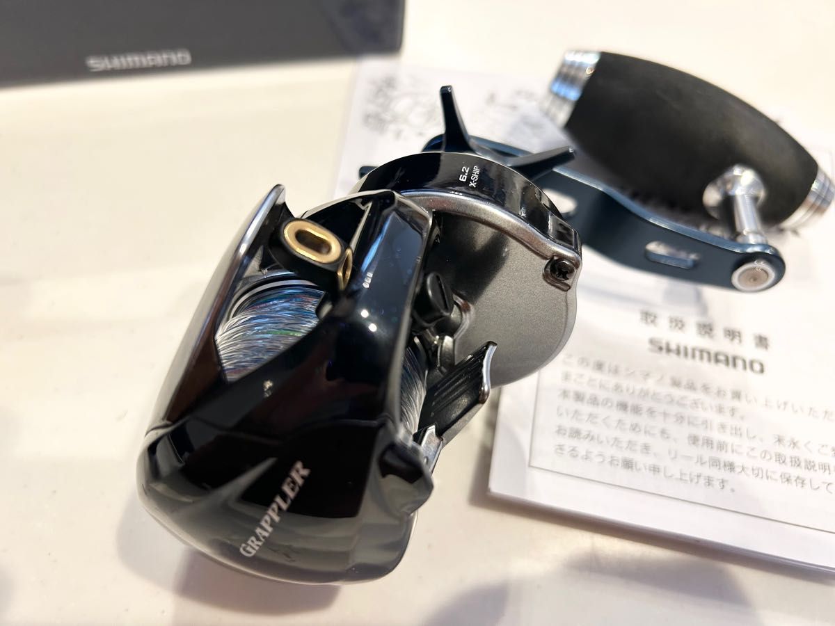 美品 シマノ グラップラー301HG 左ハンドル パワーハンドル 美品 シマノ グラップラー301HG 左ハンドル パワーハンドル