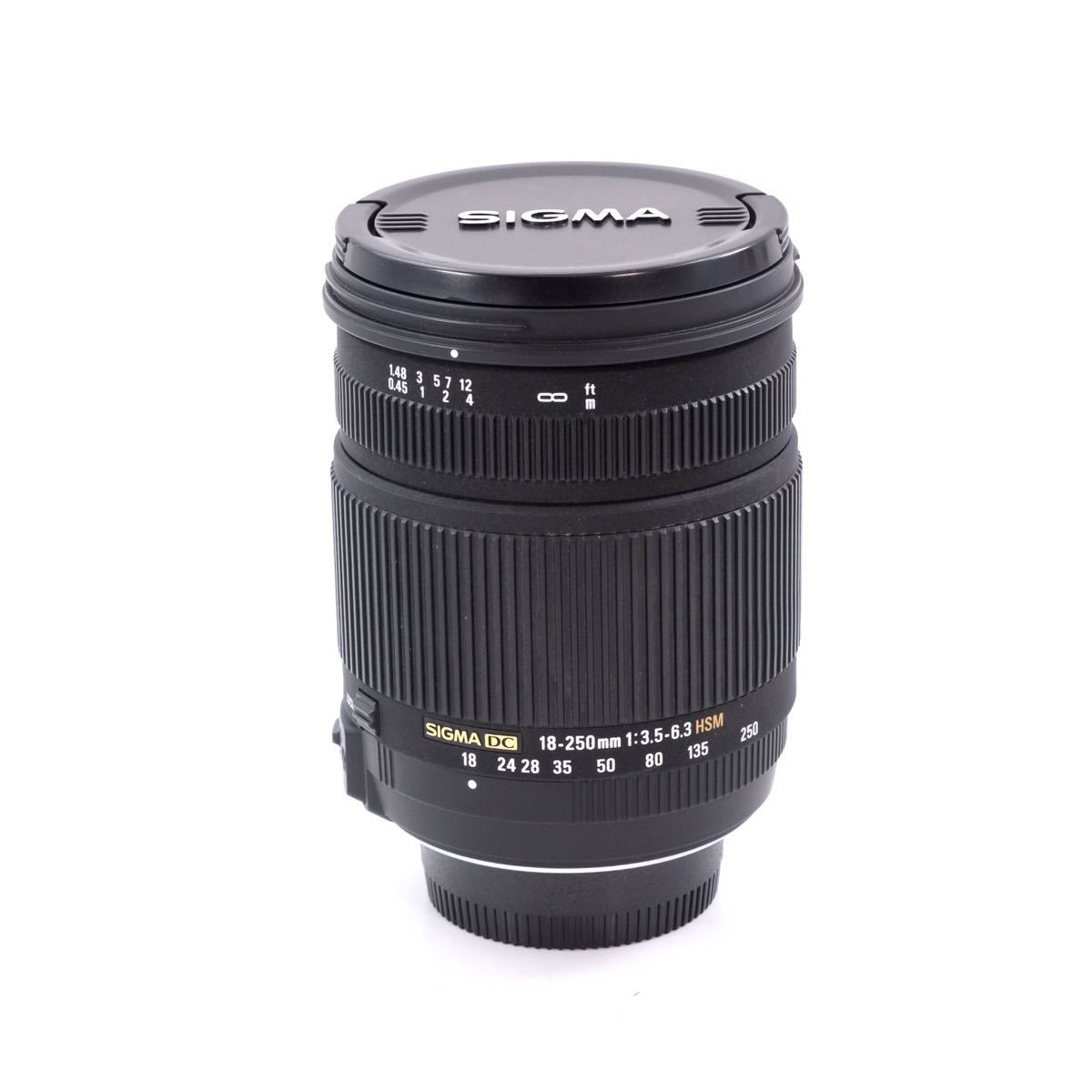SIGMA シグマ ZOOM 18-250mm F3.5-6.3 DC OS HSM (Nikon ニコンマウント用)レンズ