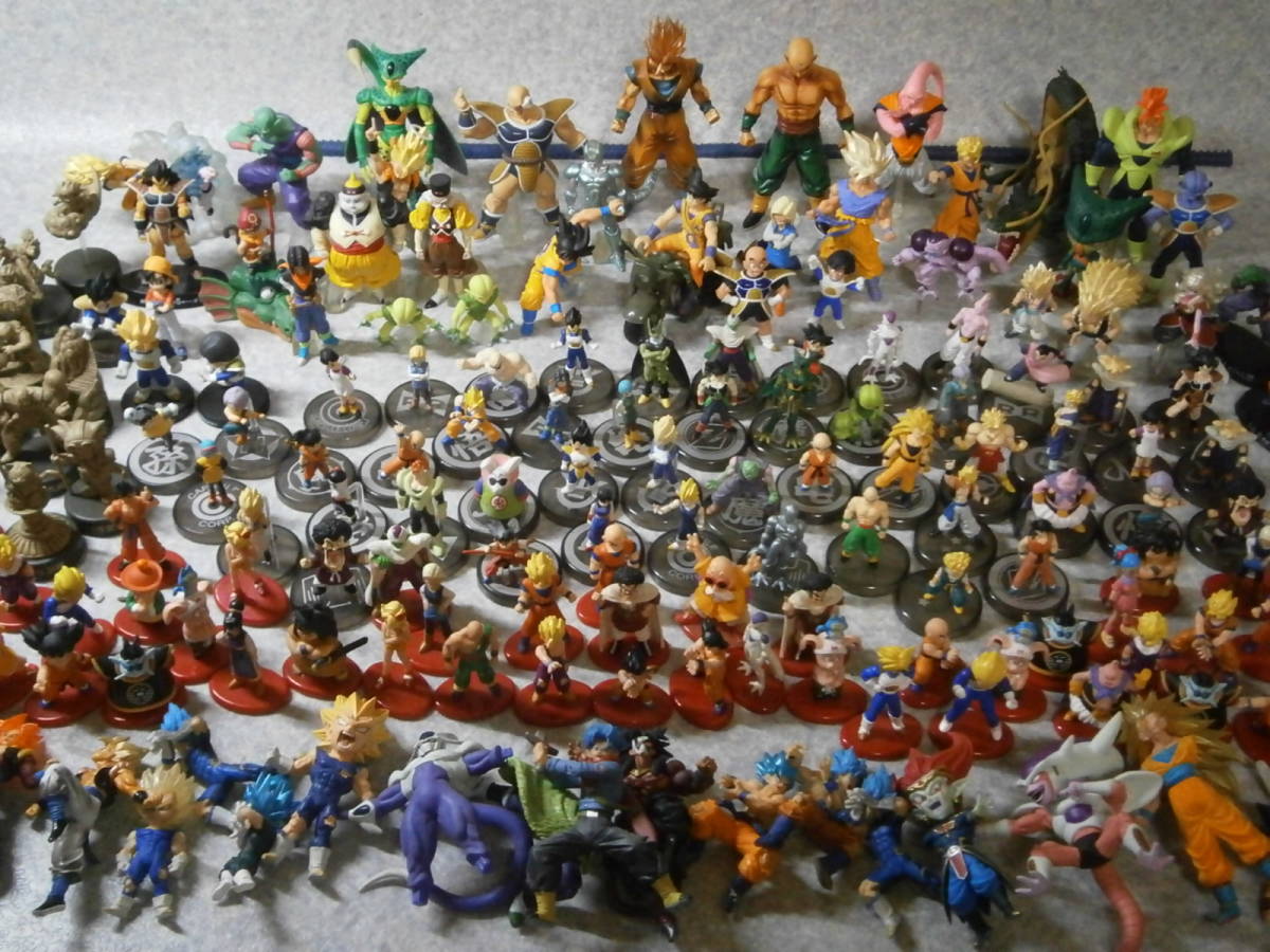 1円スタート ドラゴンボール ミニフィギュア まとめて 大量 ガチャガチャ HG フルカラー 70サイズ