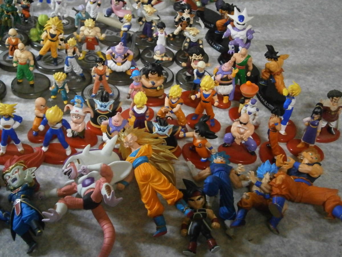 1円スタート ドラゴンボール ミニフィギュア まとめて 大量 ガチャガチャ HG フルカラー 70サイズ