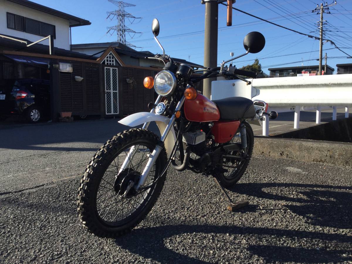 静岡発、TS502、ハスラー、2サイクルオフ車、空冷エンジン、原付