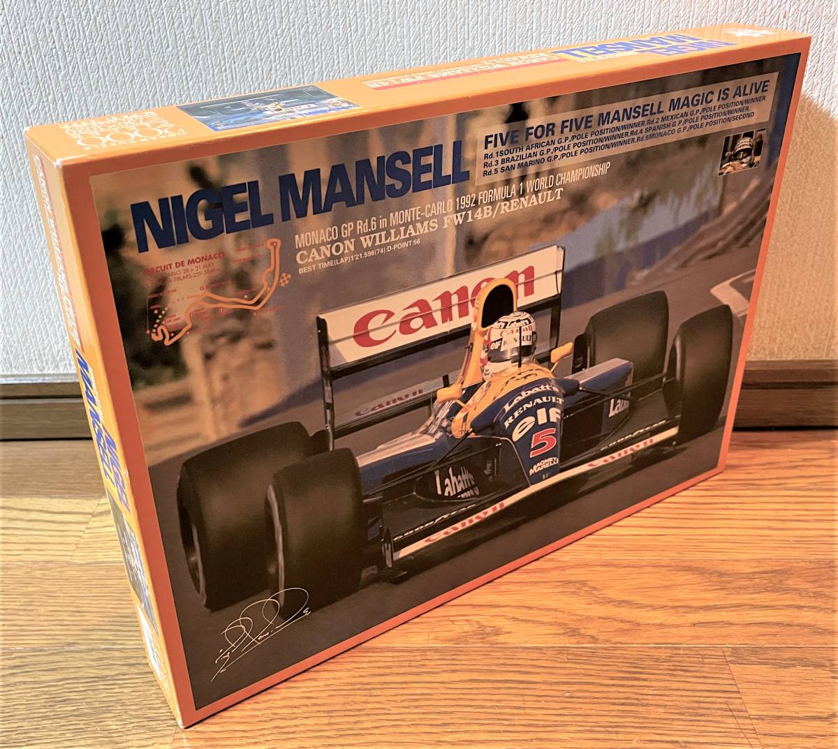 Yahoo!オークション - F1 ナイジェル・マンセル 特大 Yahoo!オークション - F1 ナイジェル・マンセル 特大