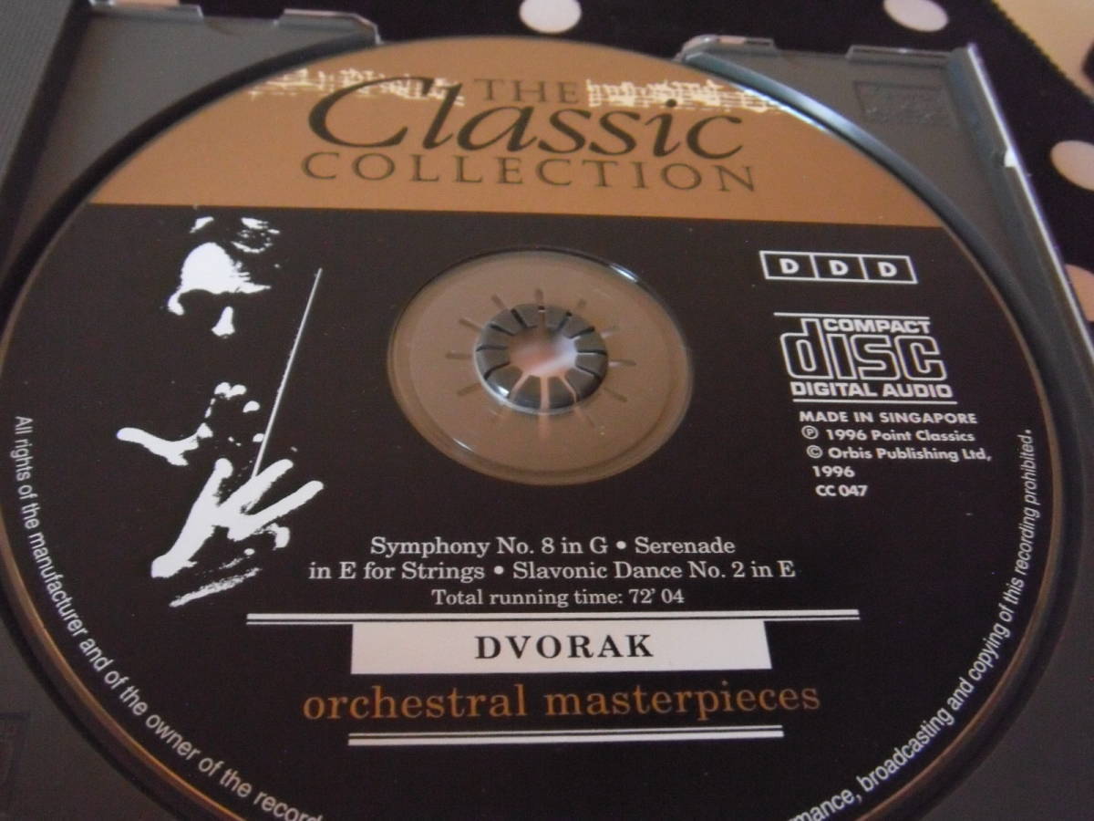 THE Classic COLLECTION　47　ドヴォルザーク　チェコ国民楽派の泰斗　デアゴスティーニ　CD_画像2