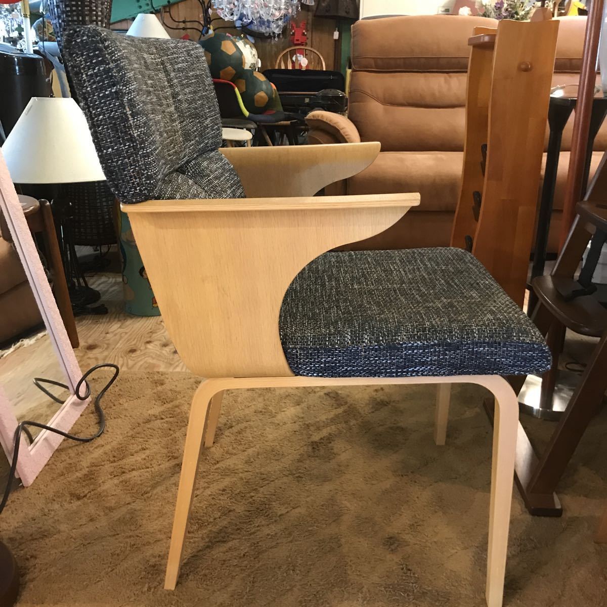 富士ファニチア Fuji Furniture ダイニングチェア アームチェア D396VA