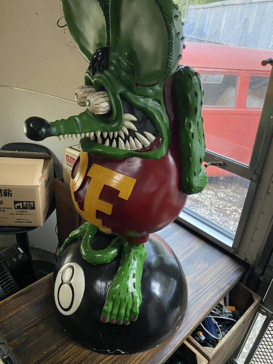 超希少】世界で100体!RAT FINK 8BALLラットフィンク MOONEYES 超希少】世界で100体!RAT FINK 8BALLラットフィンク MOONEYES