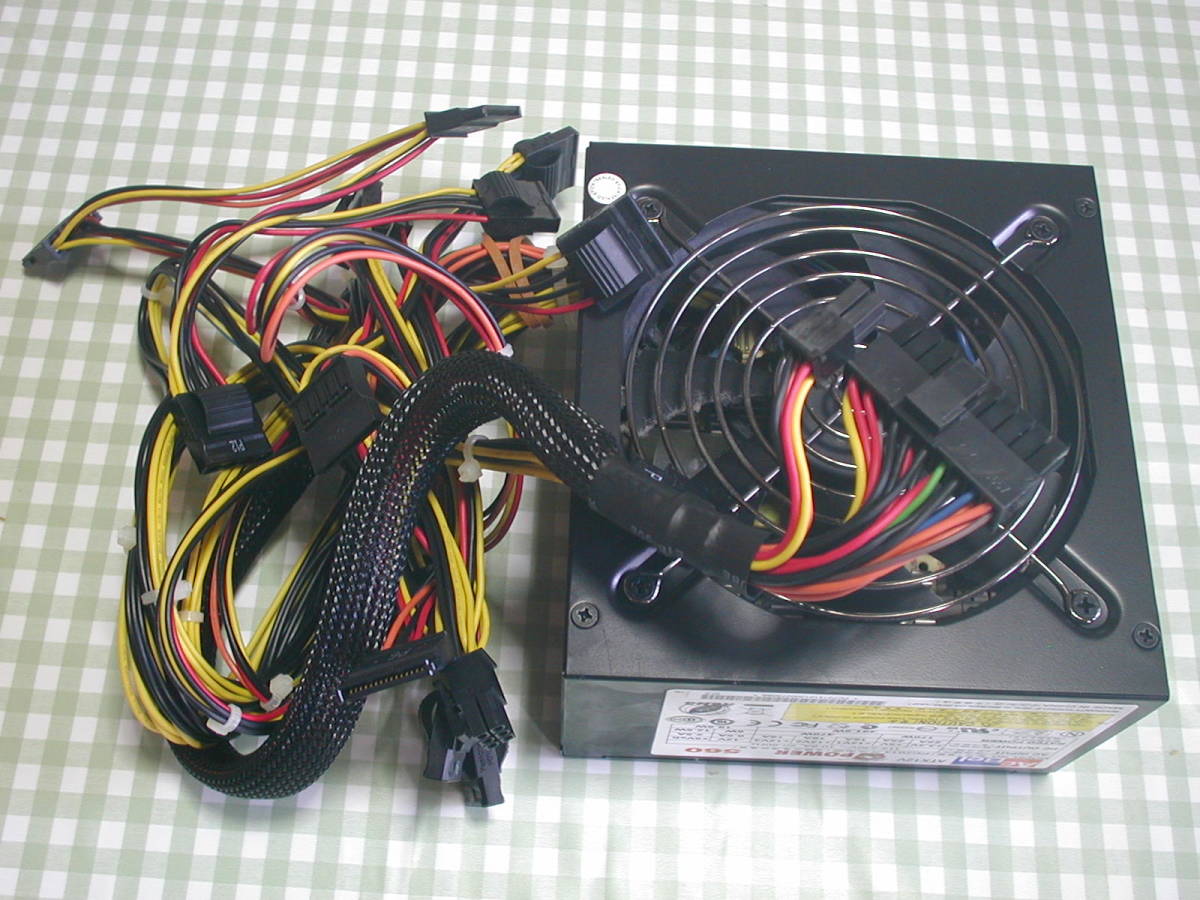 PC power supply AcBel PC7014 POWER 510W ATX12V attaching 24P operation verification k944