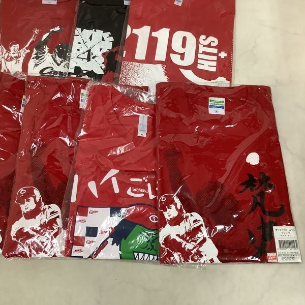 1円〜 広島東洋カープ Tシャツ 梵サヨナラホームランTシャツ XLサイズ 