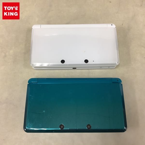 1円〜 動作確認済 初期化済 箱無 ニンテンドー3DS 本体 アイスホワイト