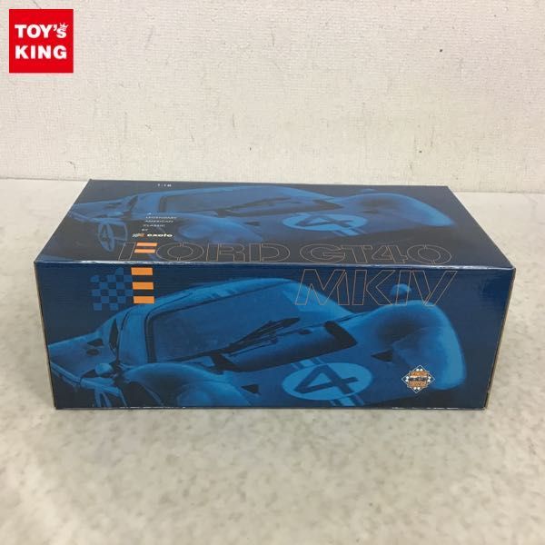 1円〜 エグゾト 1/18 フォード 1967 GT40 Mk IV #1 セブリング 12時間レースの画像1