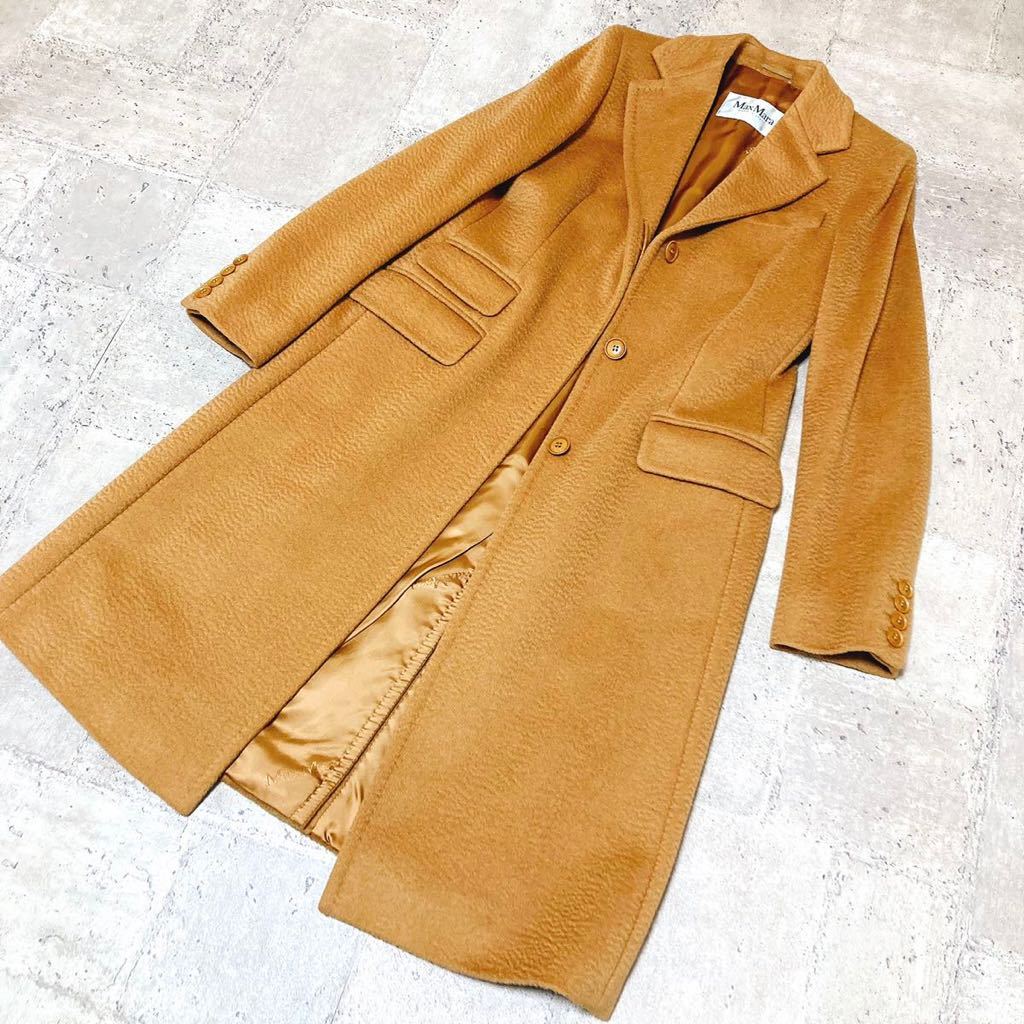 高級 MAX MARA キャメル100% ワンピース イタリア製-