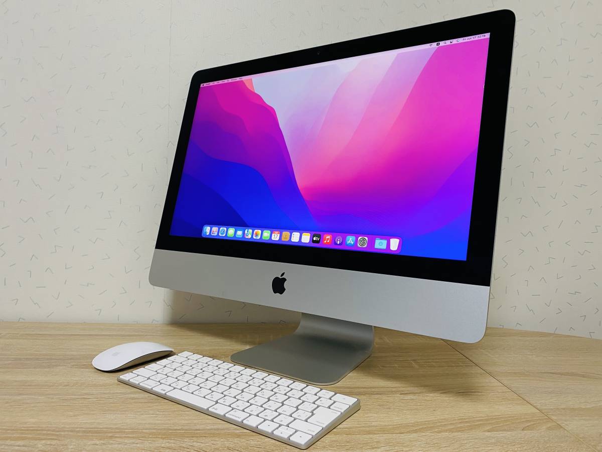 Mac iMac i5 MacOS Monterey FD1TB Windows10 メモリ16GB 最安挑戦